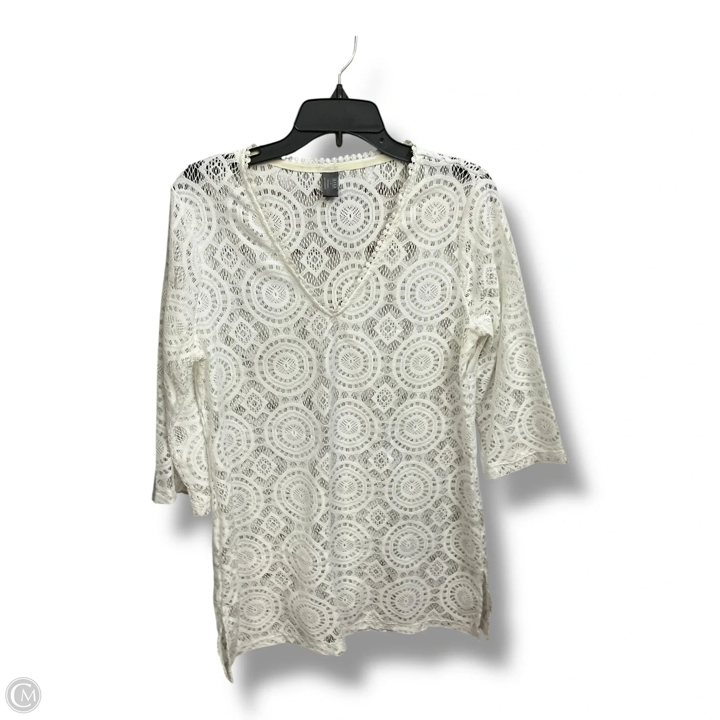 Swimwear Cover-up By Ana In White, Size: S