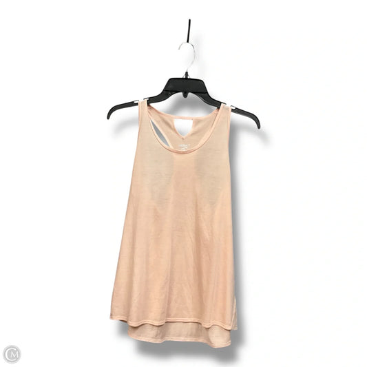 Athletic Tank Top By Brooks In Peach, Size: M