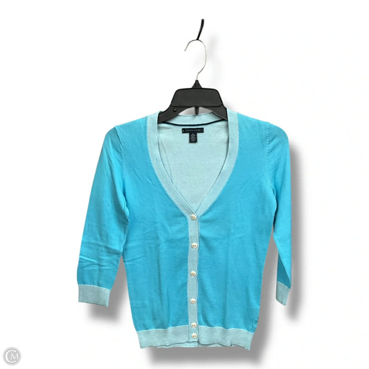 Cardigan By Tommy Hilfiger In Blue, Size: Xs