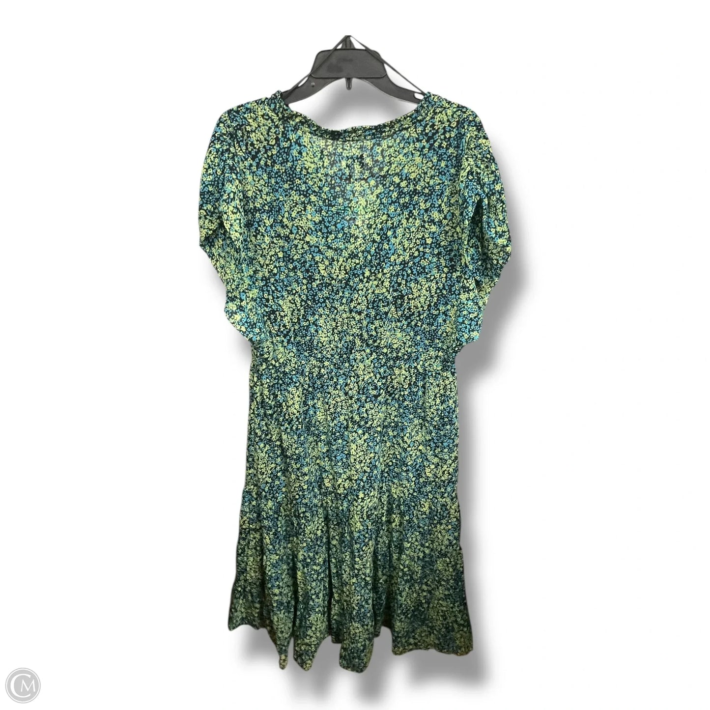Dress Casual Maxi By Steve Madden In Blue & Green, Size: Xl