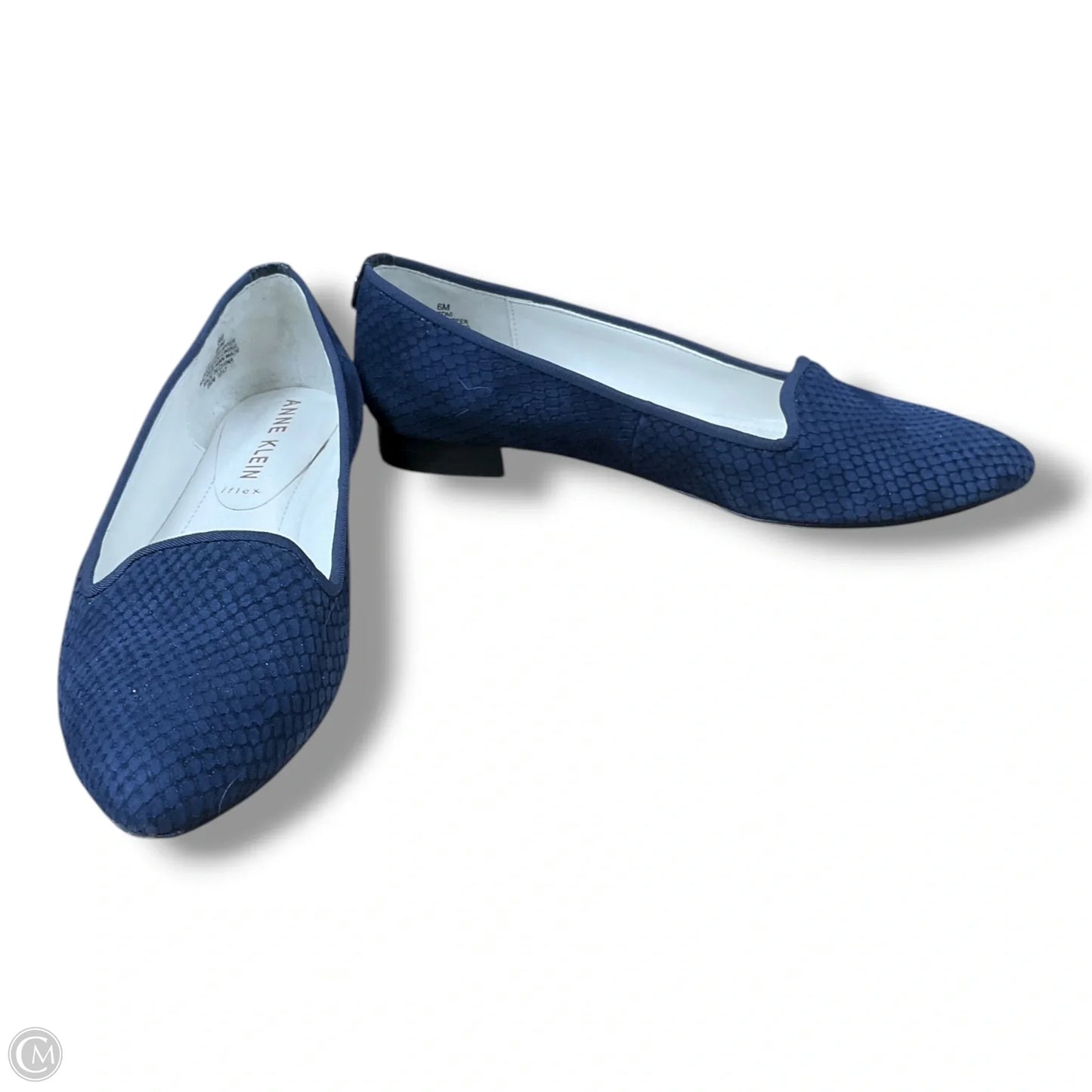Shoes Flats By Anne Klein In Navy, Size: 6