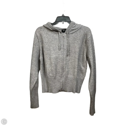 Sweater Cardigan By Forever 21 In Grey, Size: 3x