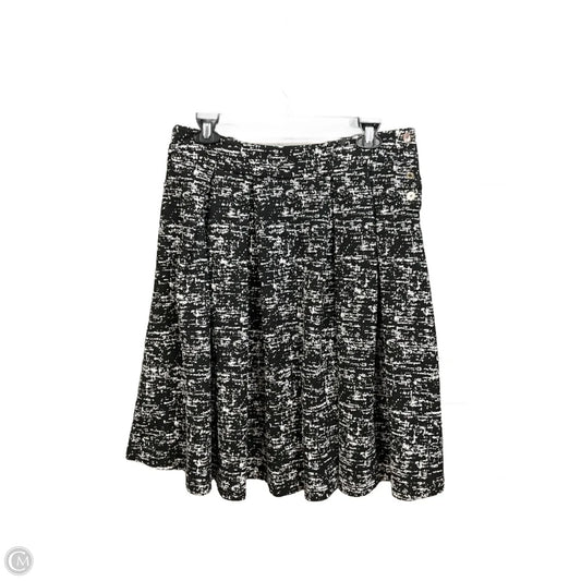 Skirt Designer By Karl Lagerfeld In Black & White, Size: 8