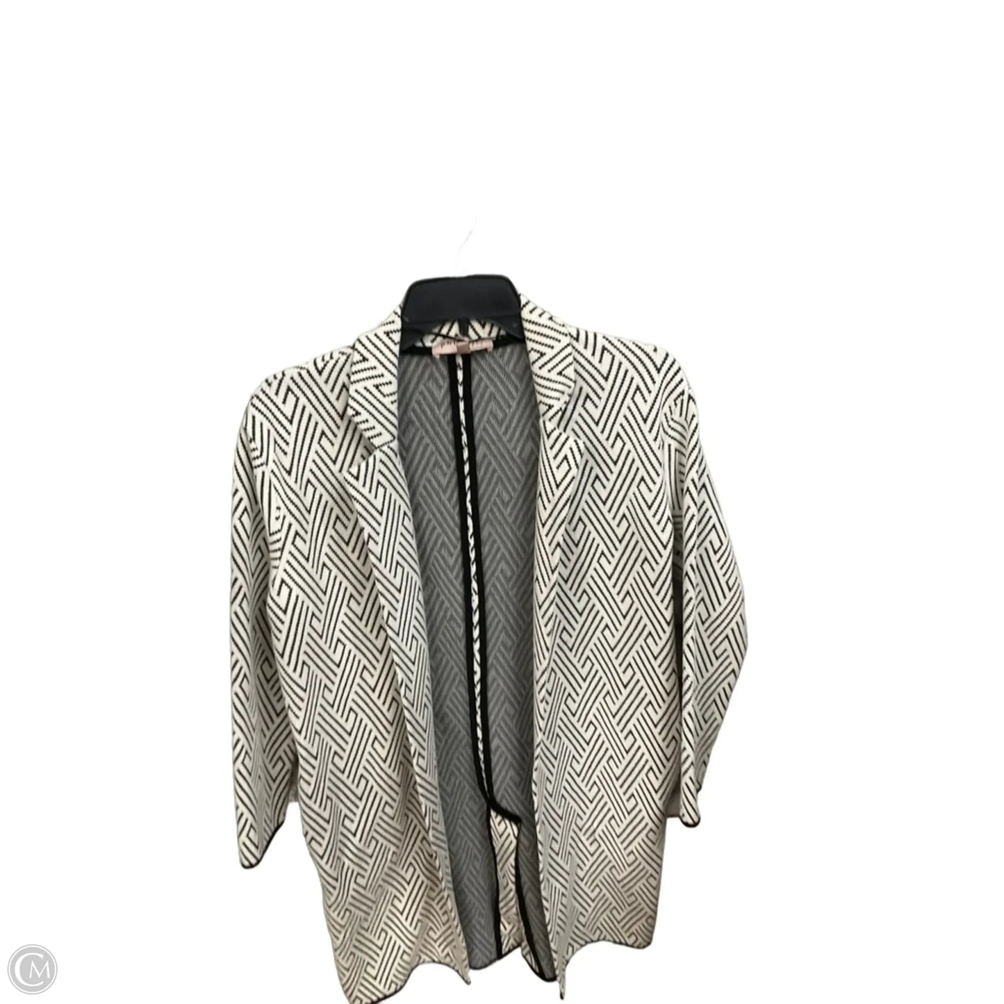 Blazer By Philosophy In Black & White, Size: S