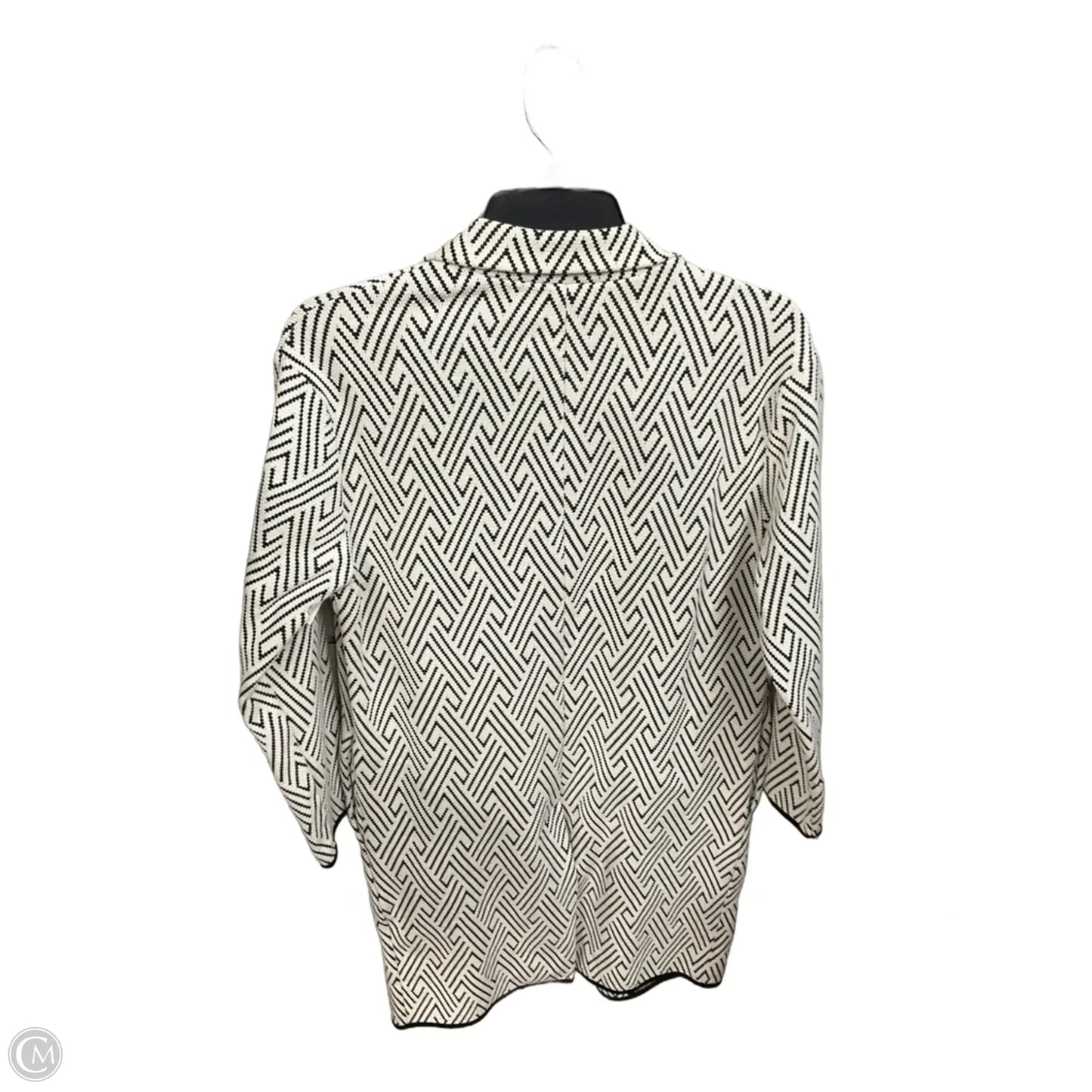 Blazer By Philosophy In Black & White, Size: S