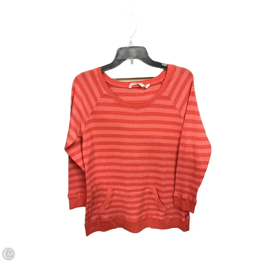 Top Long Sleeve By Soft Surroundings In Orange, Size: M