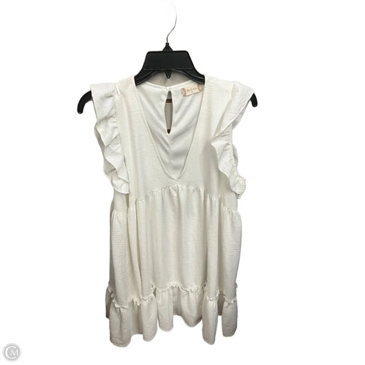 Tunic Sleeveless By Altard State In White, Size: M