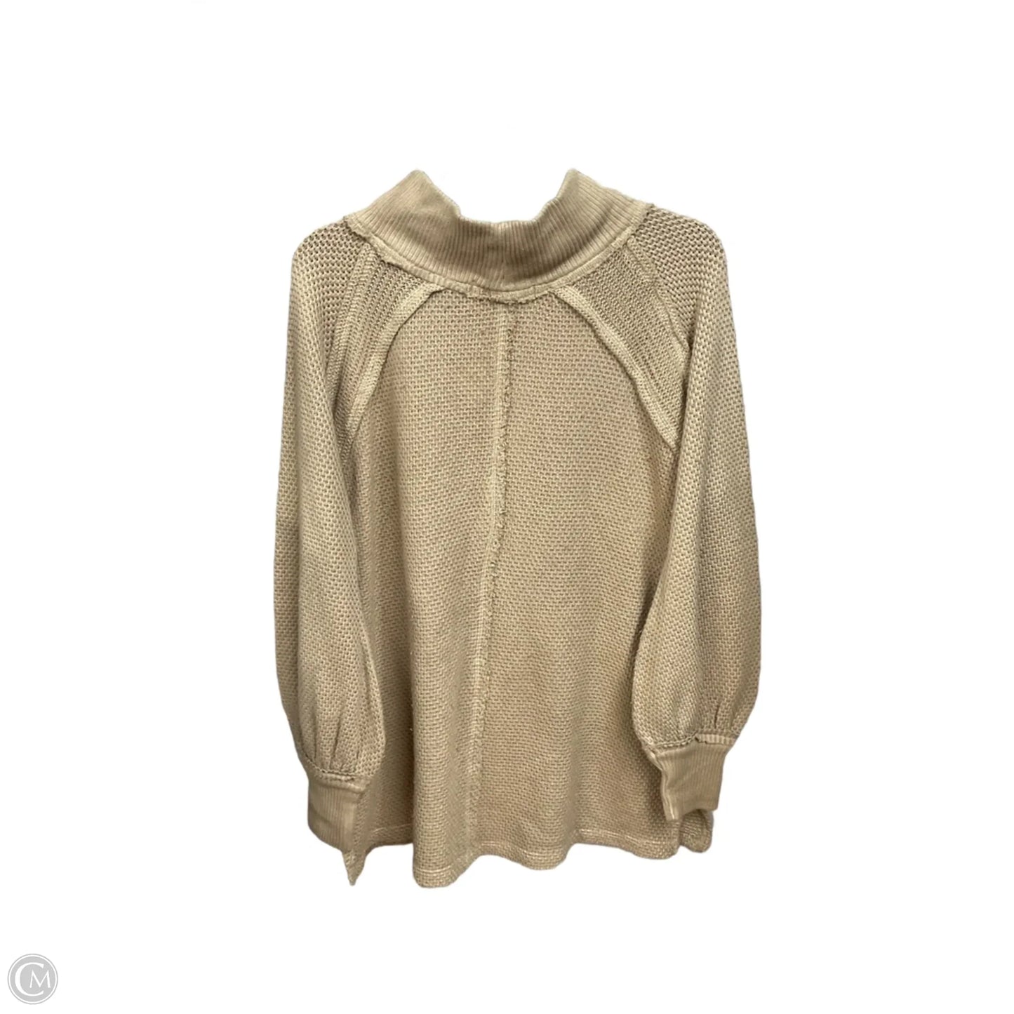 Top Long Sleeve By We The Free In Beige, Size: Xs