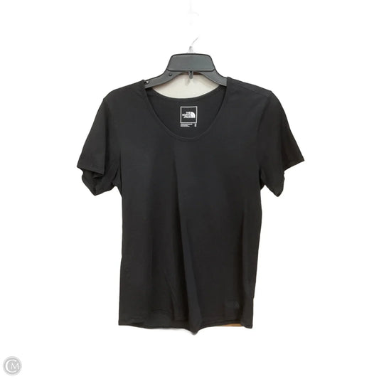 Athletic Top Short Sleeve By The North Face In Black, Size: M