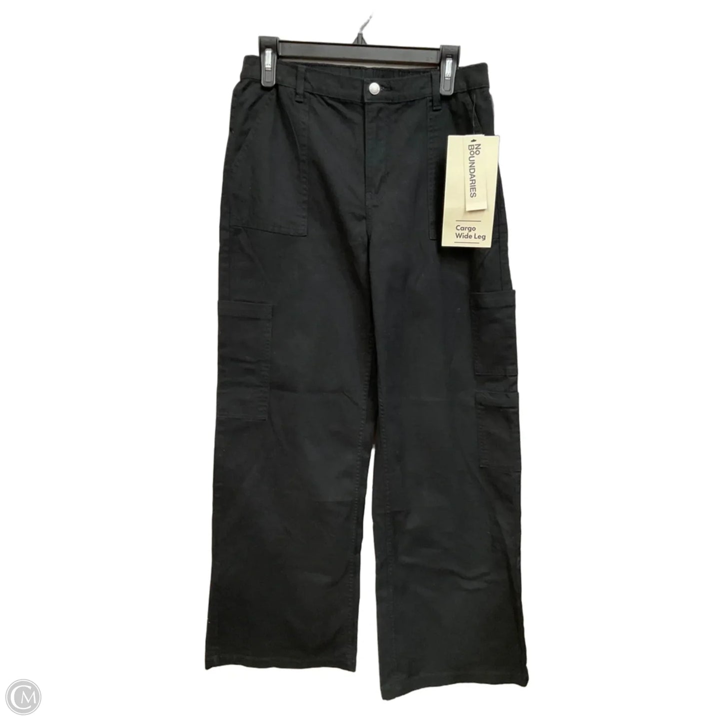 Pants Wide Leg By No Boundaries In Black, Size: 8