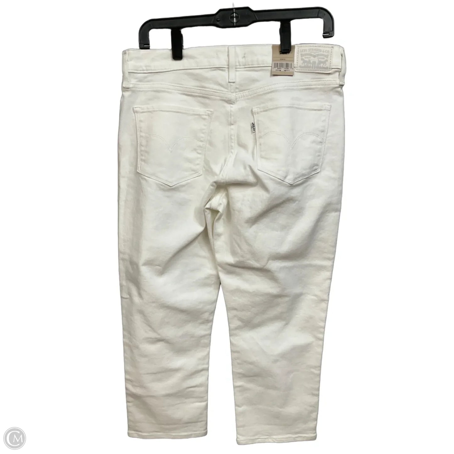 Capris By Levis In White Denim, Size: 8
