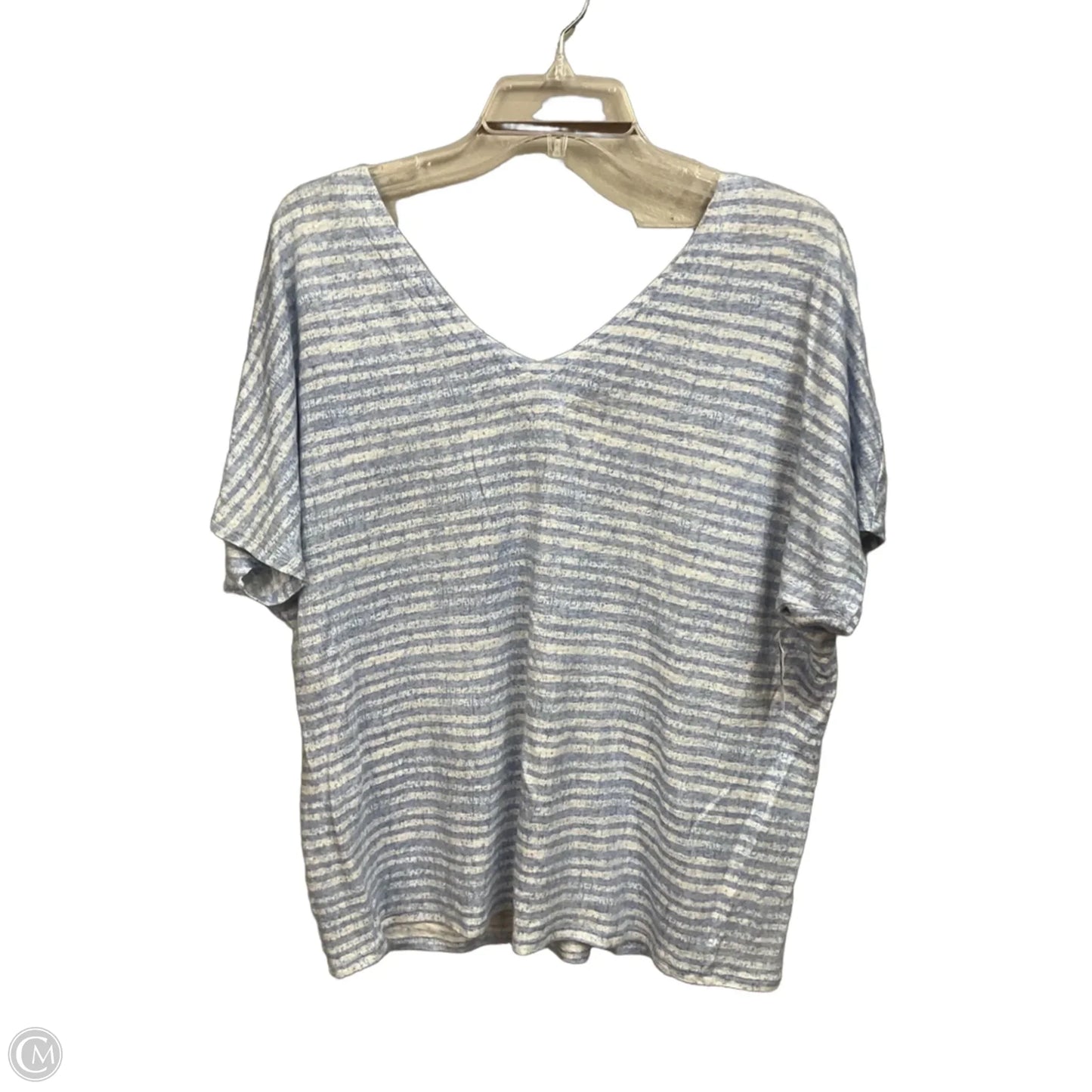 Top Sleeveless By Chicos In Blue, Size: L