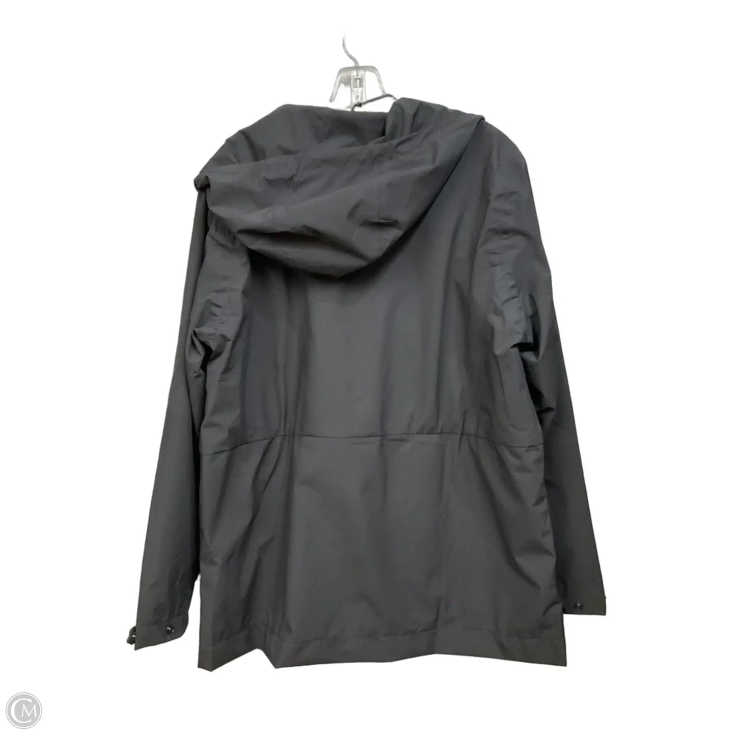 Coat Raincoat By Gh Bass And Co In Black, Size: M