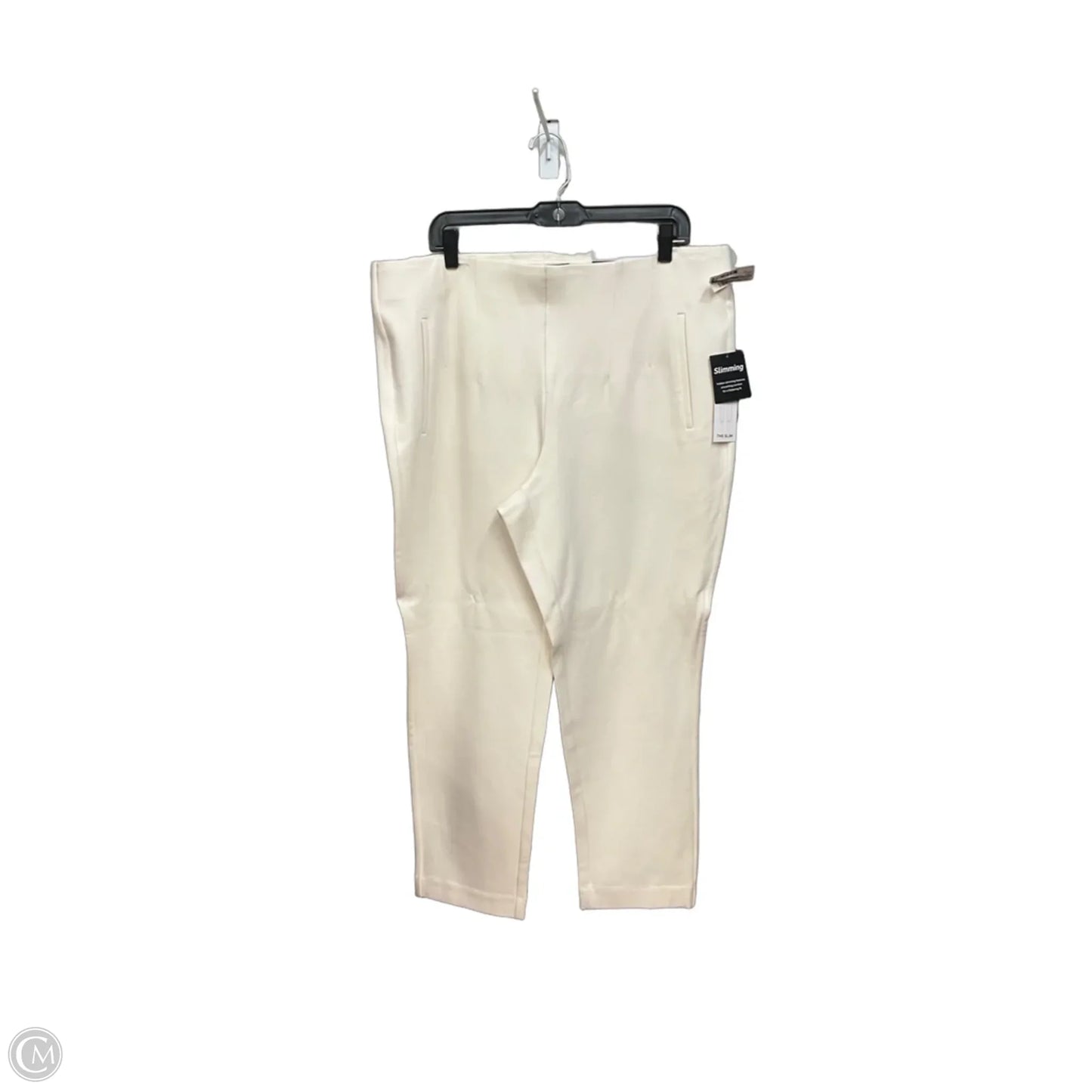 Pants Dress By Rafaella In Ivory, Size: 1x
