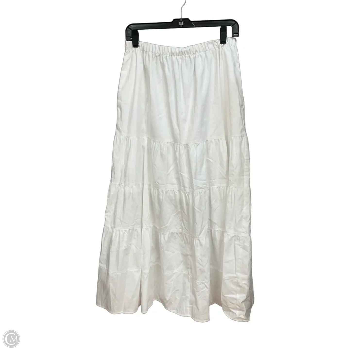 Skirt Maxi By Cece In White, Size: M