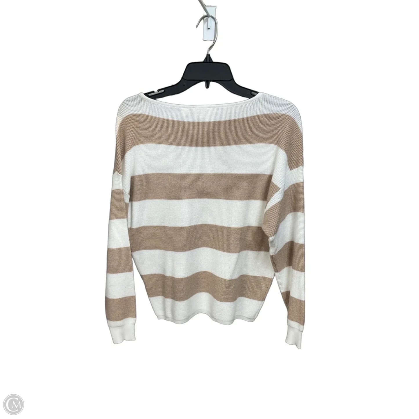 Top Long Sleeve By Cyrus In Striped Pattern, Size: Xs