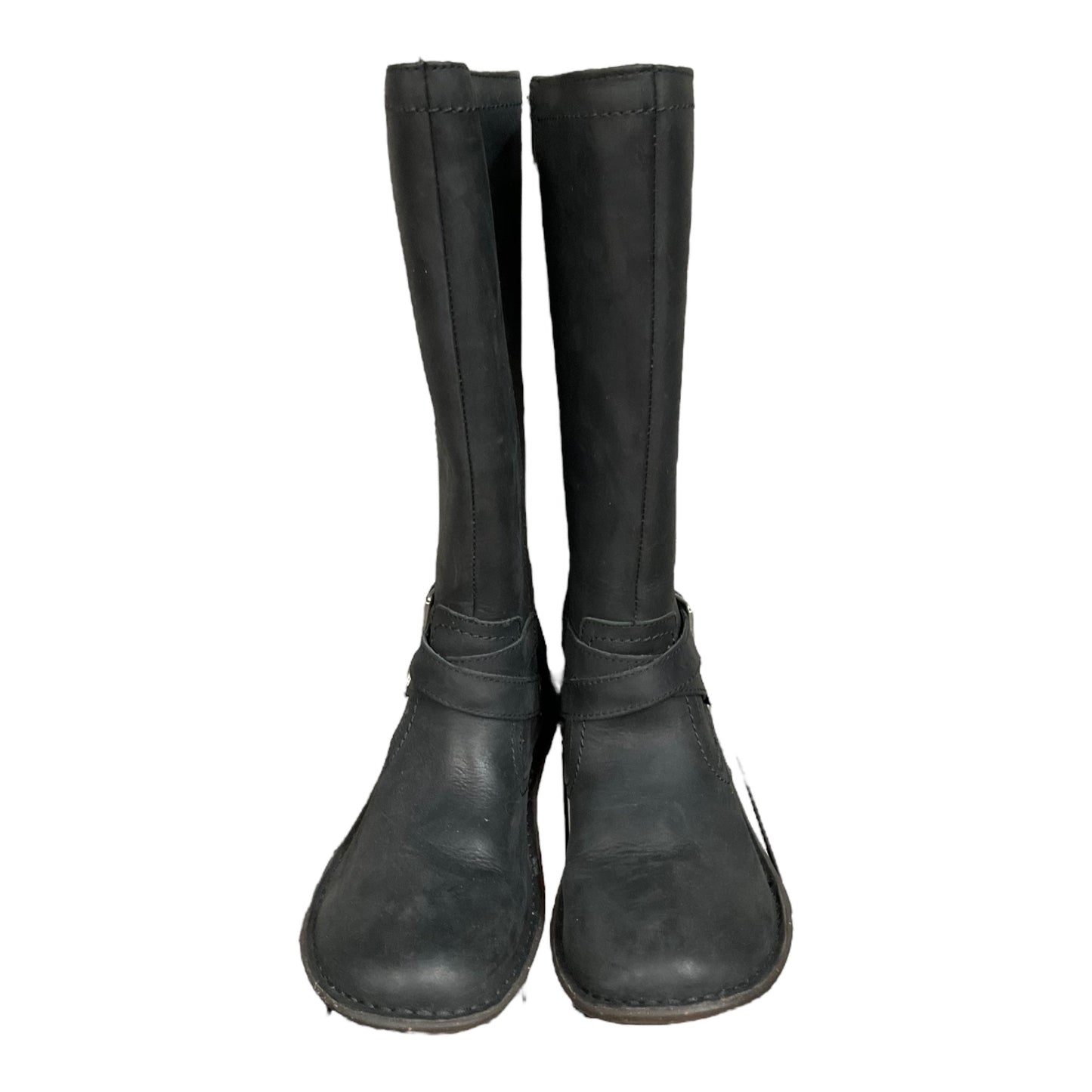 Black Boots Knee Flats Ugg, Size 5