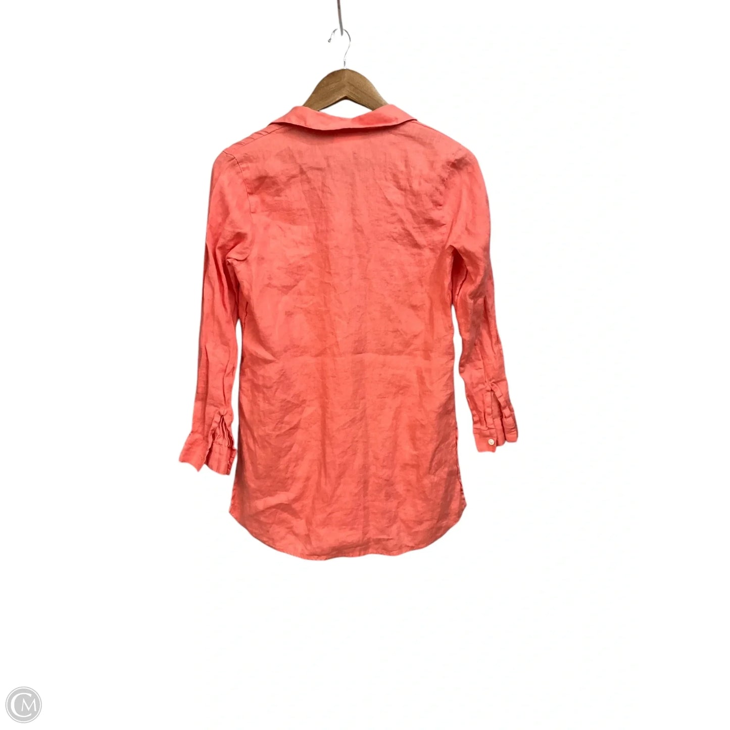 Tunic Long Sleeve By J. Jill In Orange, Size: Xsp