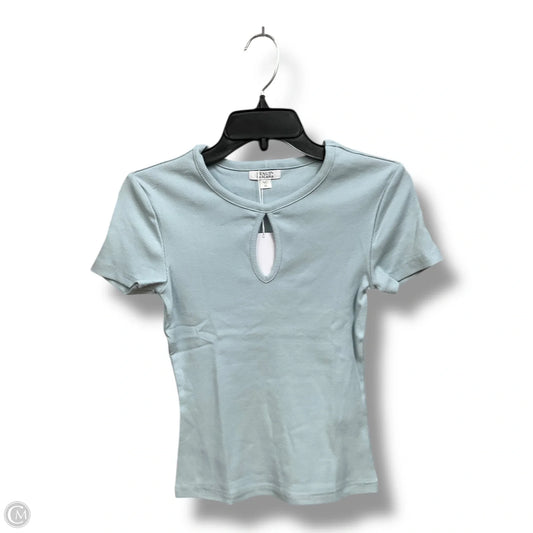 Top Short Sleeve By Venus In Aqua, Size: Xs