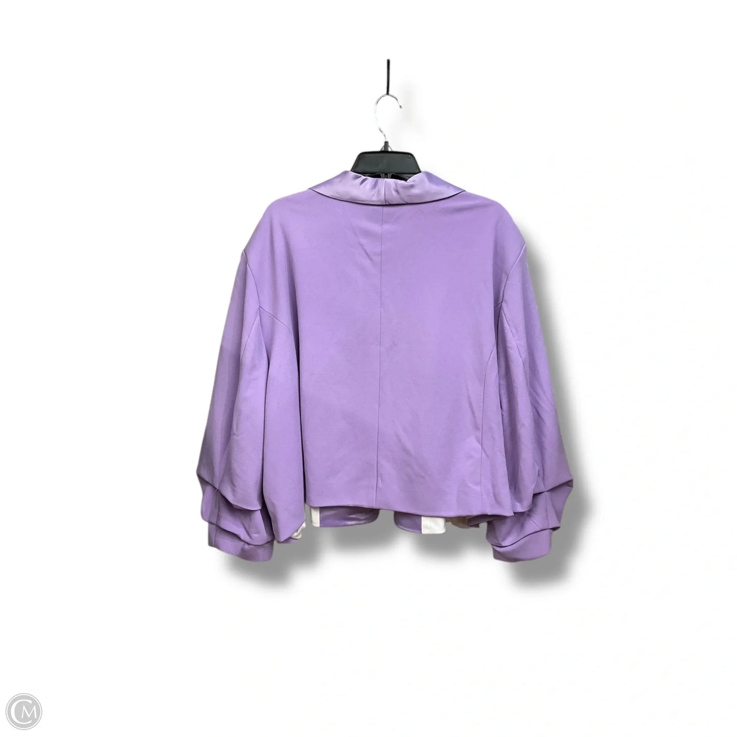 Blazer By Ashley Stewart In Purple, Size: 16