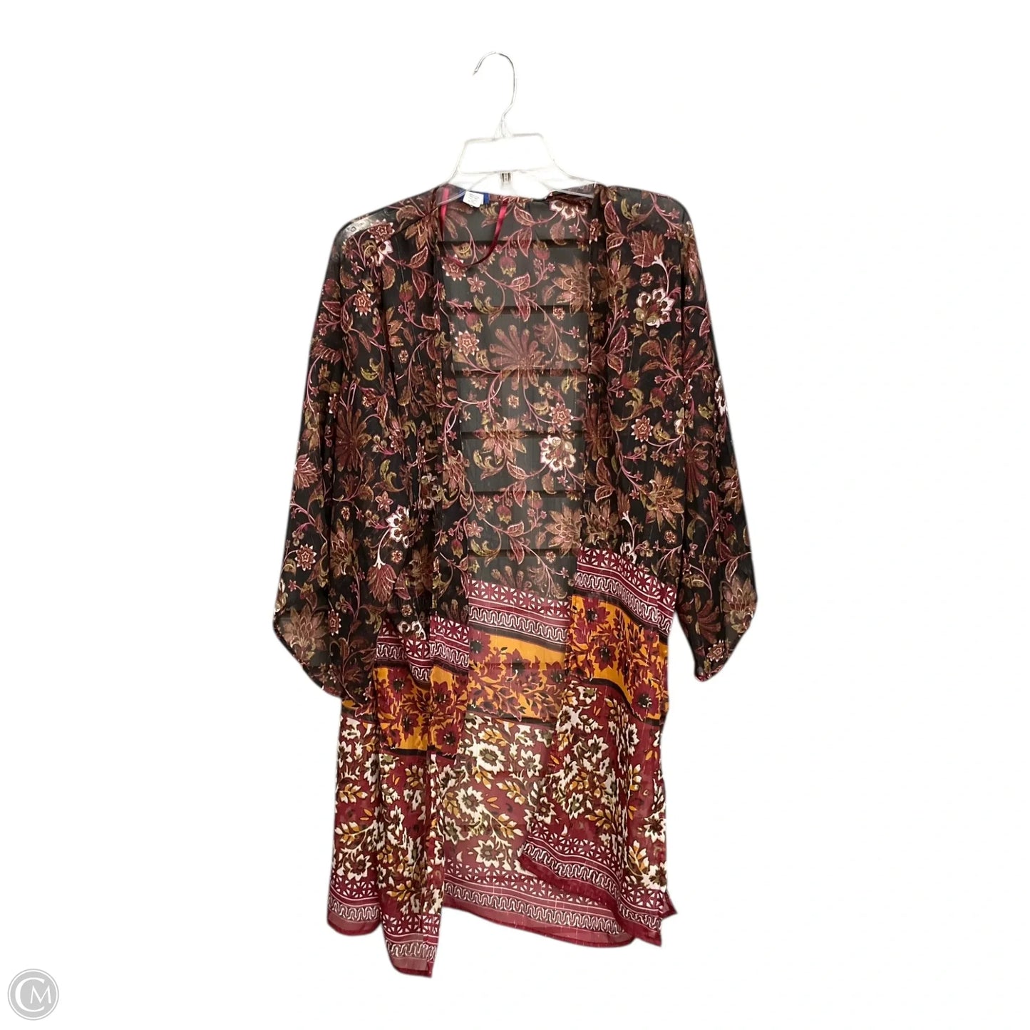 Kimono By Apt 9 In Multi-colored, Size: Osfm