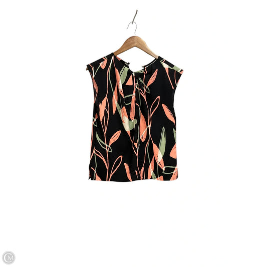 Blouse Sleeveless By Nine West Apparel In Floral Print, Size: S