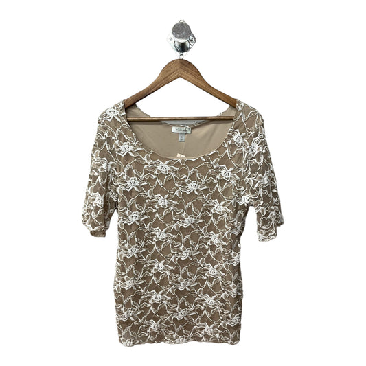 Top Short Sleeve Basic By Dressbarn  Size: Xl