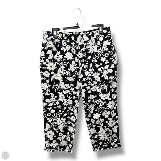 Capris By Chaps In Floral Print, Size: 10