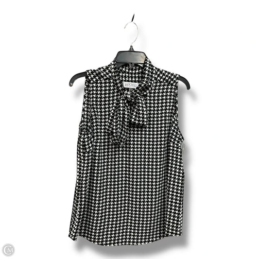 Blouse Sleeveless By Kasper In Multi-colored, Size: Lp