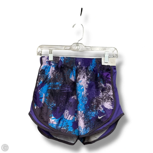 Athletic Shorts By Nike Apparel In Purple, Size: S