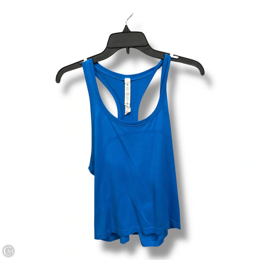 Athletic Tank Top By Lululemon In Blue, Size: L