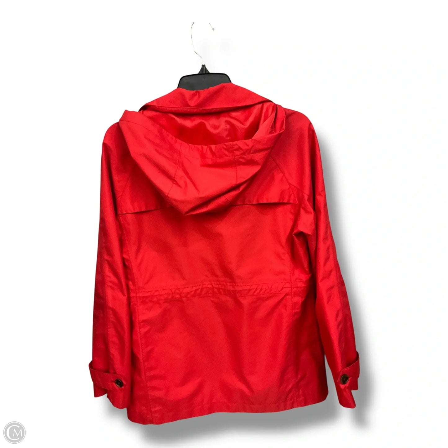 Coat Raincoat By Lands End In Red, Size: S