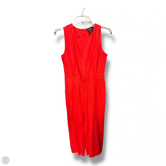 Jumpsuit By Nicole By Nicole Miller In Orange, Size: Xs
