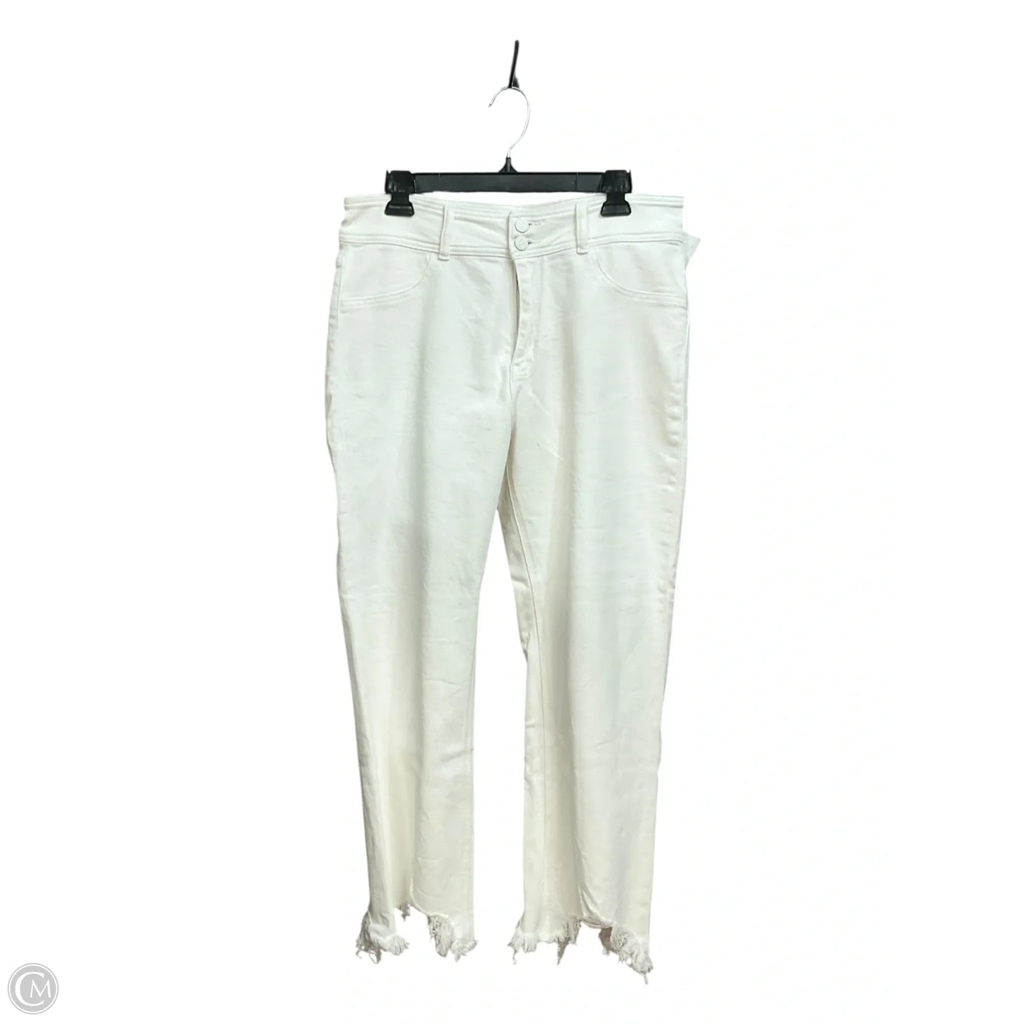 Jeans Straight By Kancan In White Denim, Size: 8