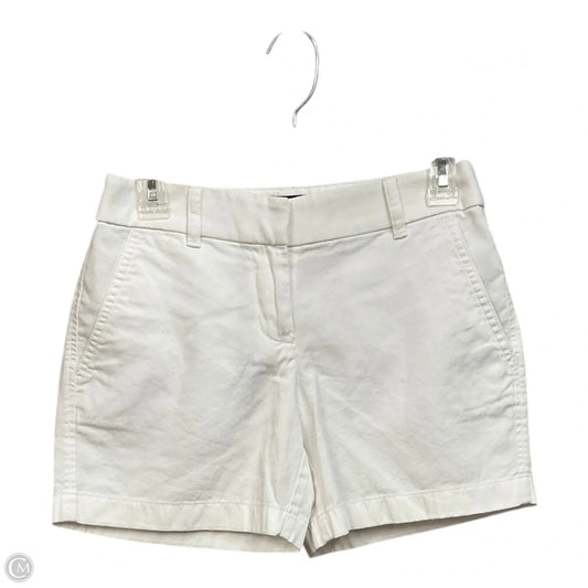 Shorts By J. Crew In White, Size: 0