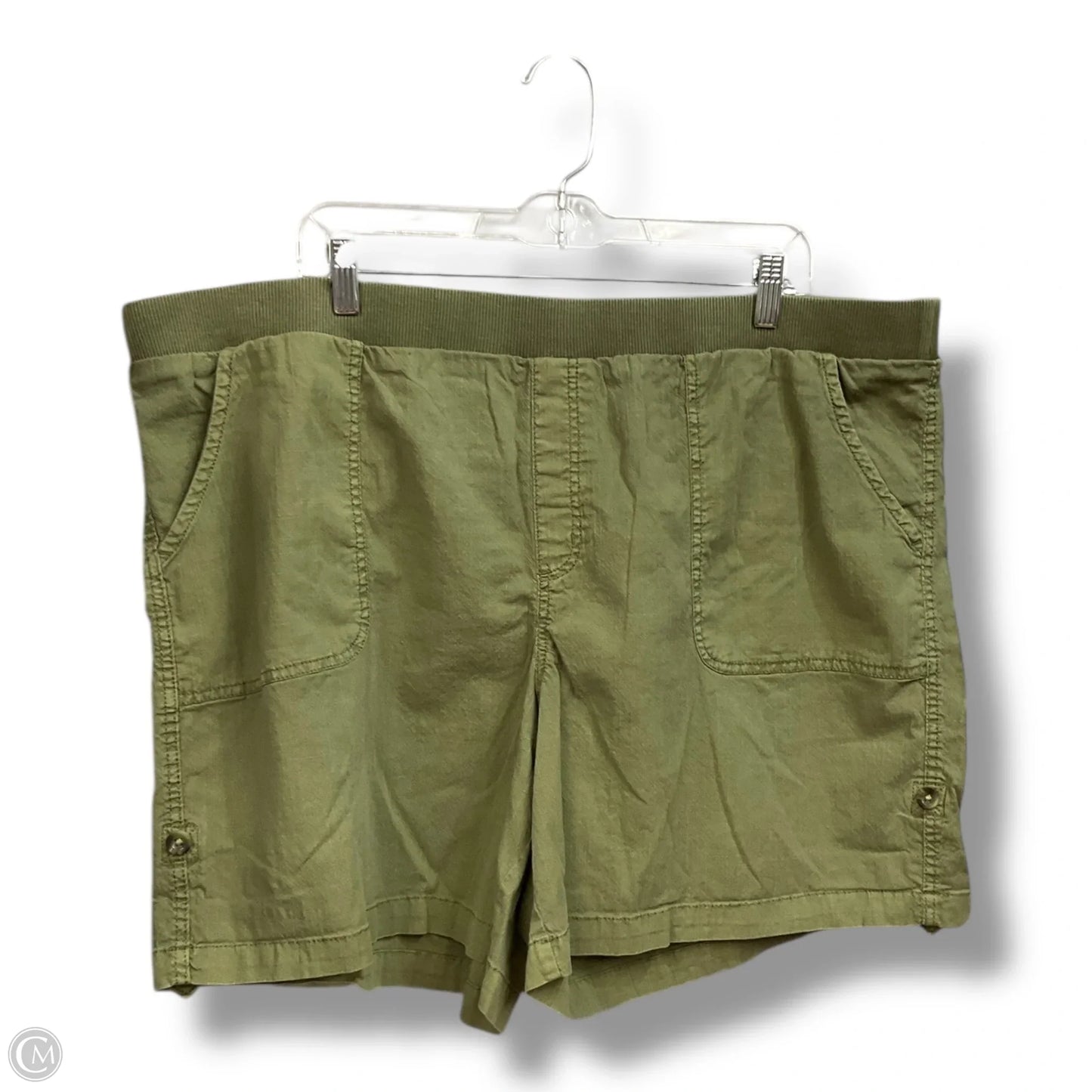 Shorts By Sonoma In Green, Size: 2x