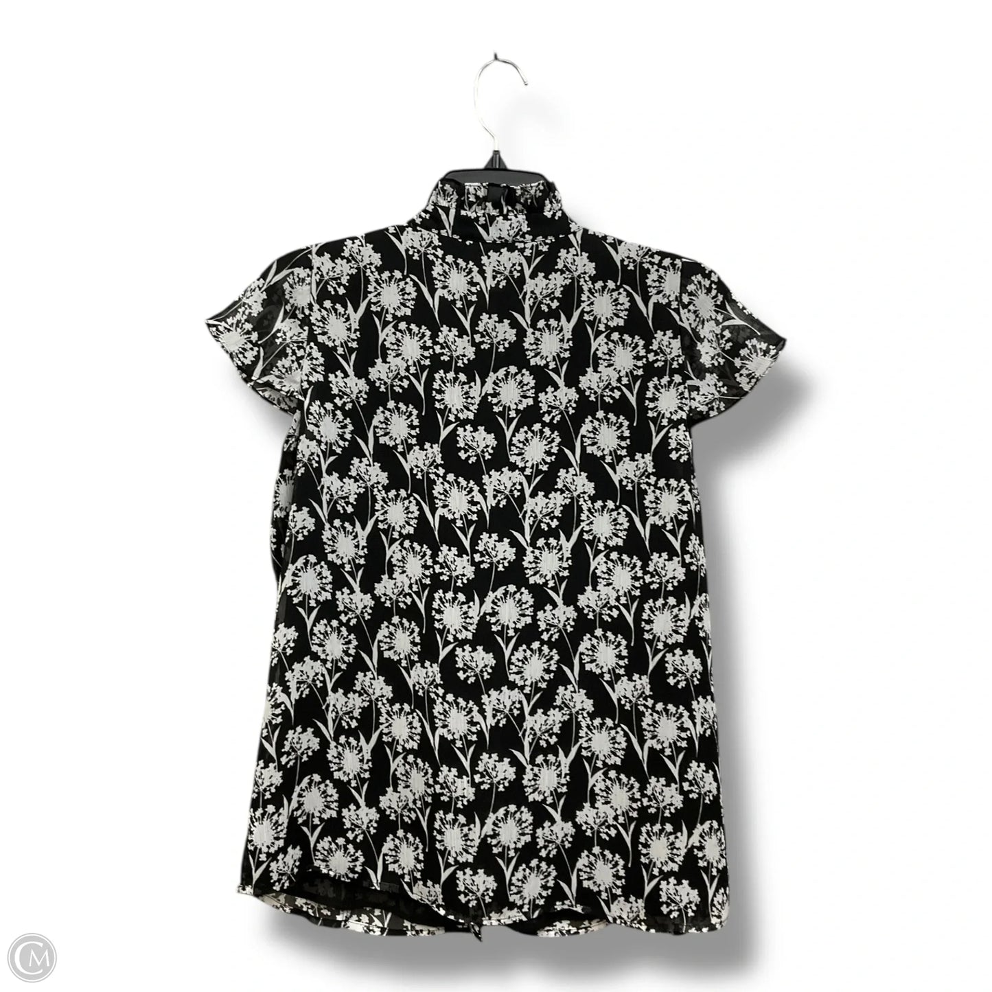 Blouse Sleeveless By Tommy Hilfiger In Blue & White, Size: S