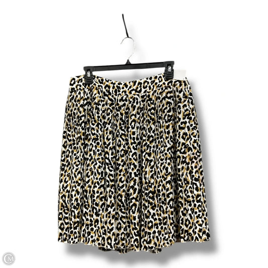 Skirt Mini & Short By J. Crew In Animal Print, Size: 12