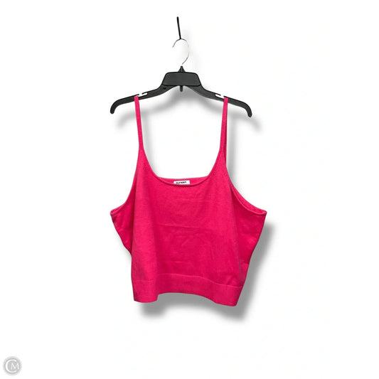 Tank Top By Old Navy In Pink, Size: 3x