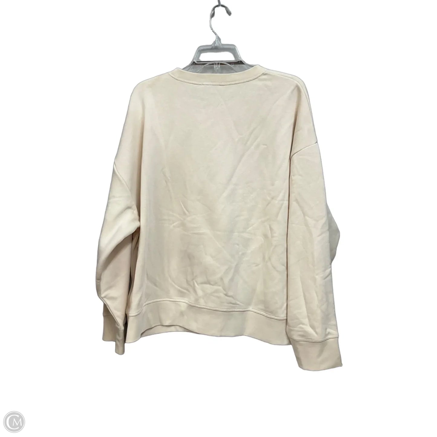 Sweatshirt Crewneck By J. Crew In Tan, Size: Xxl