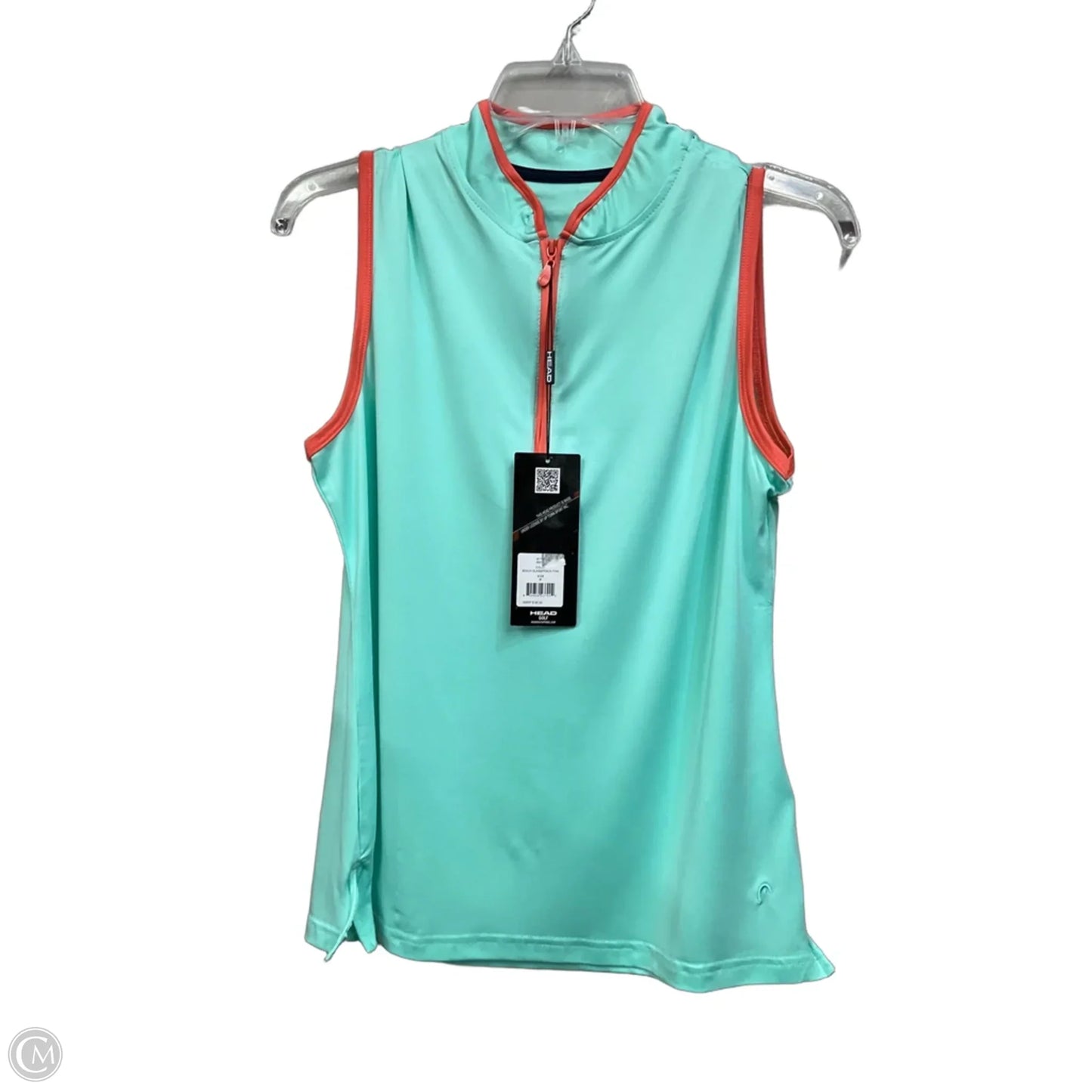 Athletic Tank Top By Cmb In Aqua, Size: M