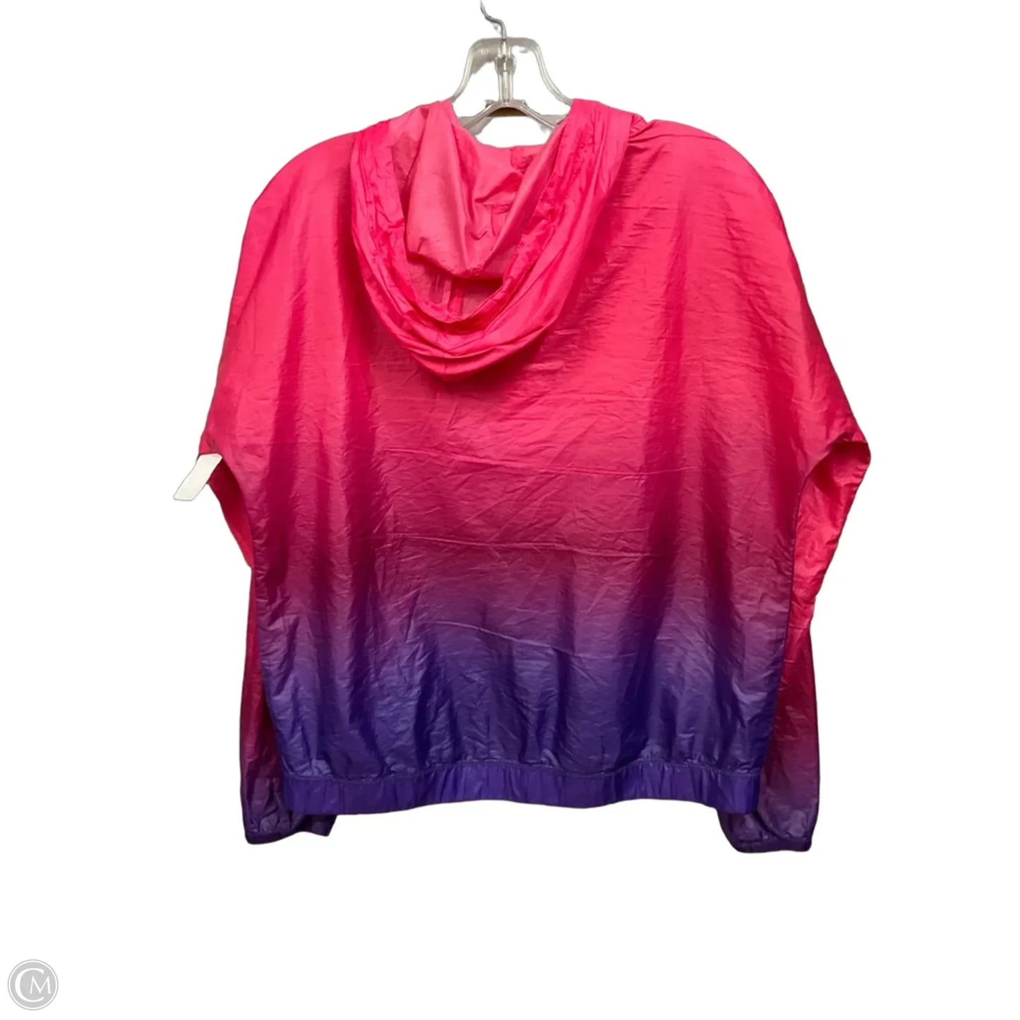 Jacket Windbreaker By Fila In Ombre Print, Size: Xs