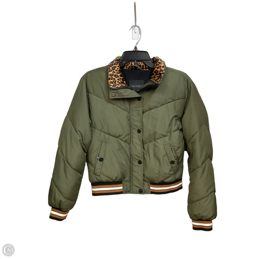Jacket Puffer & Quilted By Sanctuary In Green, Size: Xs