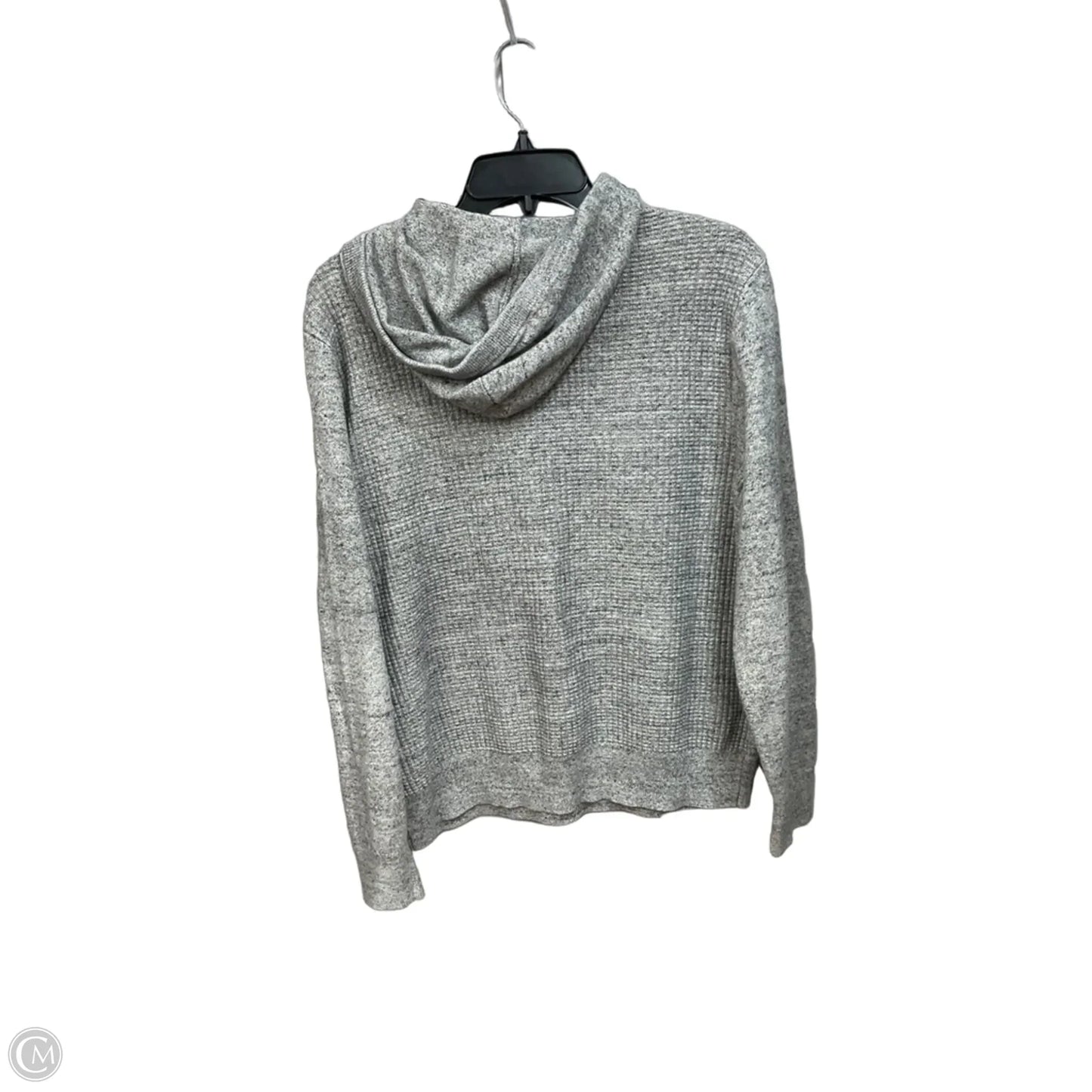 Sweatshirt Hoodie By Gap In Grey, Size: S
