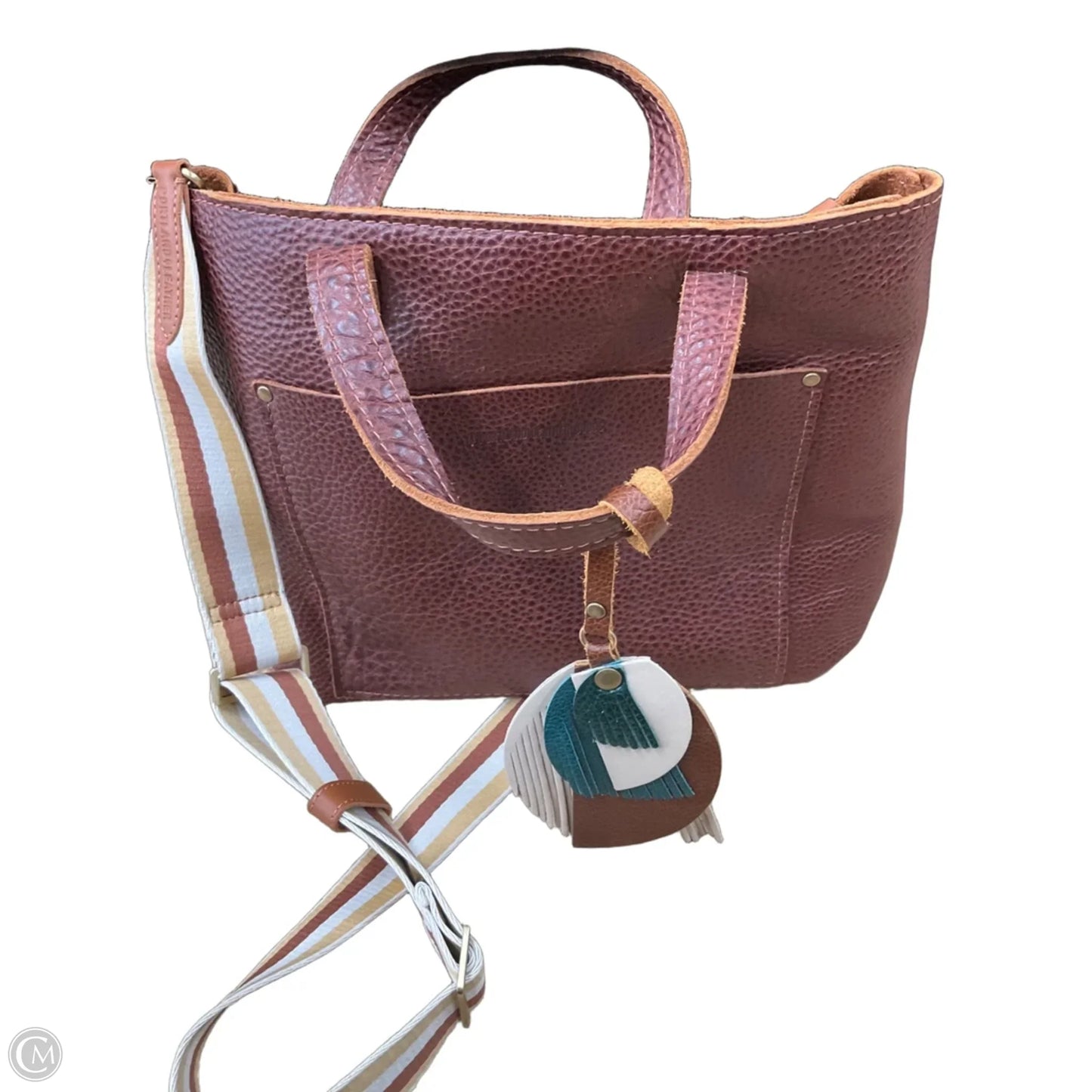 Crossbody Leather By Portland Leather, Size: Medium