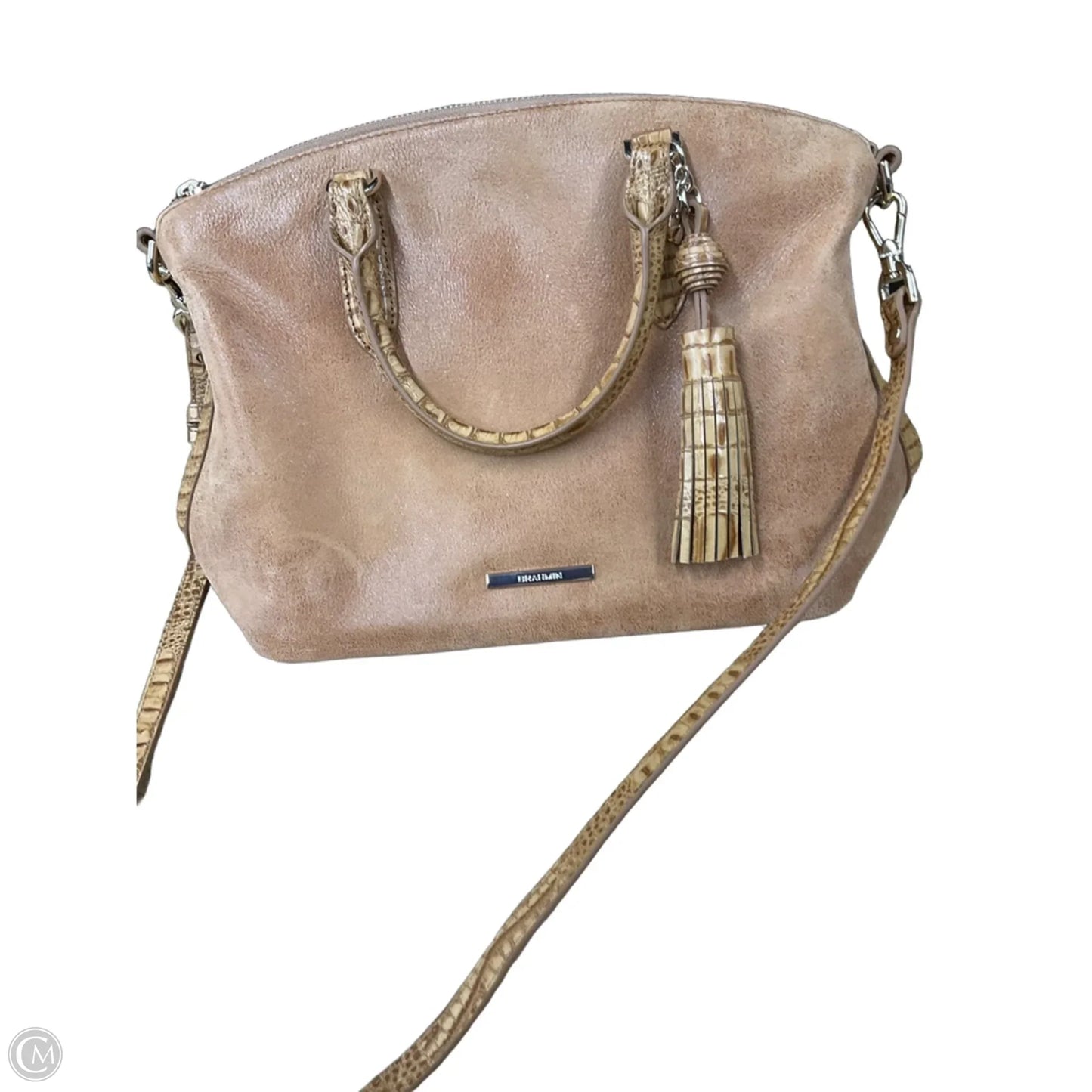 Crossbody Designer By Brahmin, Size: Medium