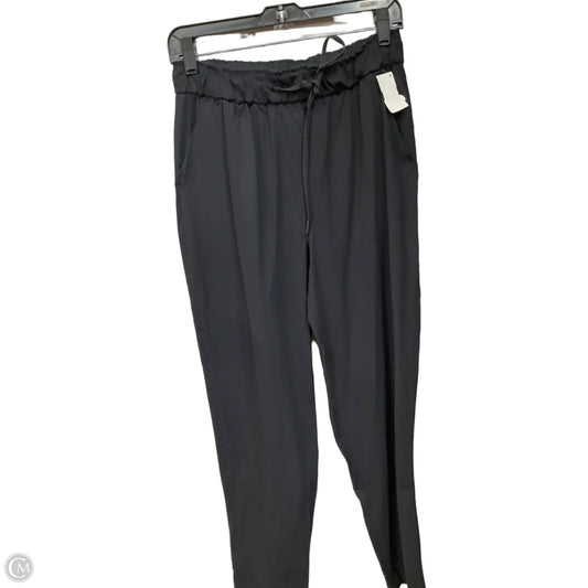 Athletic Pants By Lululemon In Black, Size: 8