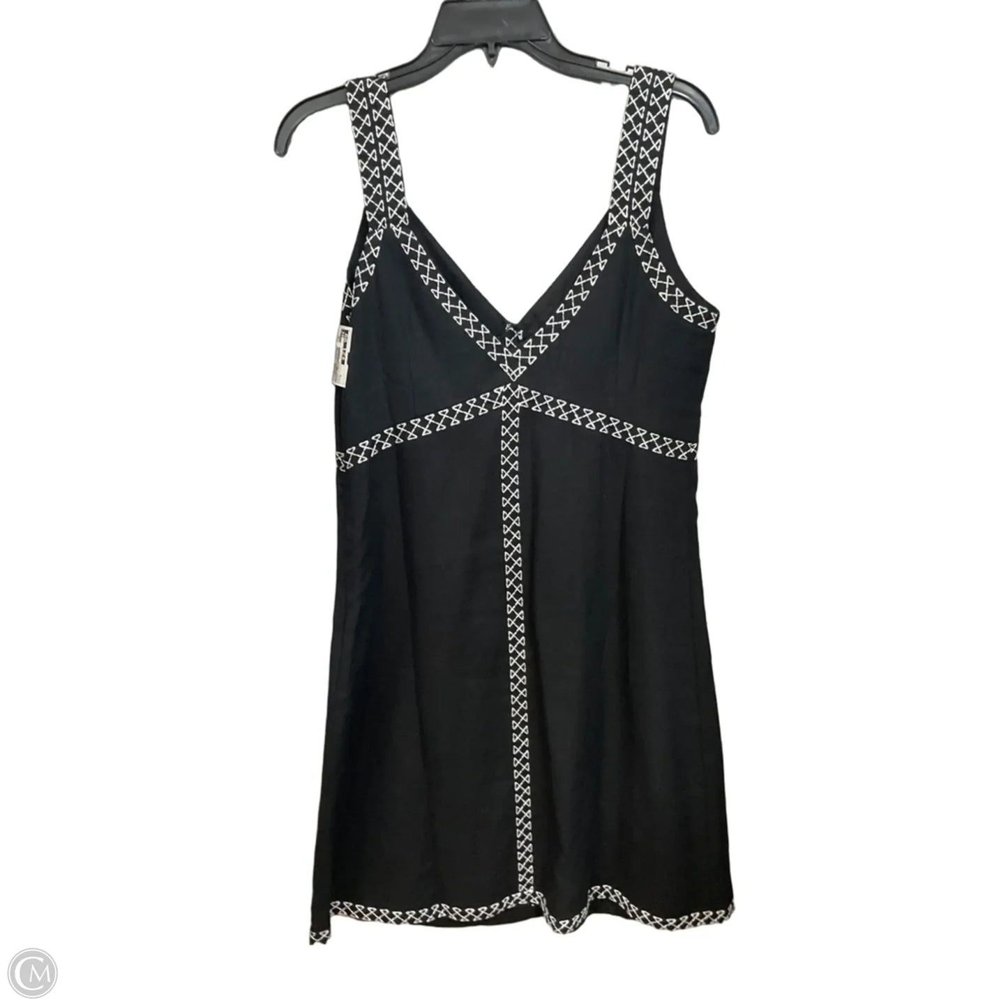 Dress Casual Short By Rachel Zoe In Black & White, Size: M
