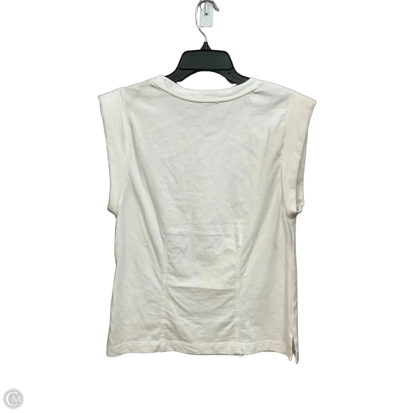 Top Sleeveless Basic By Loft In White, Size: L