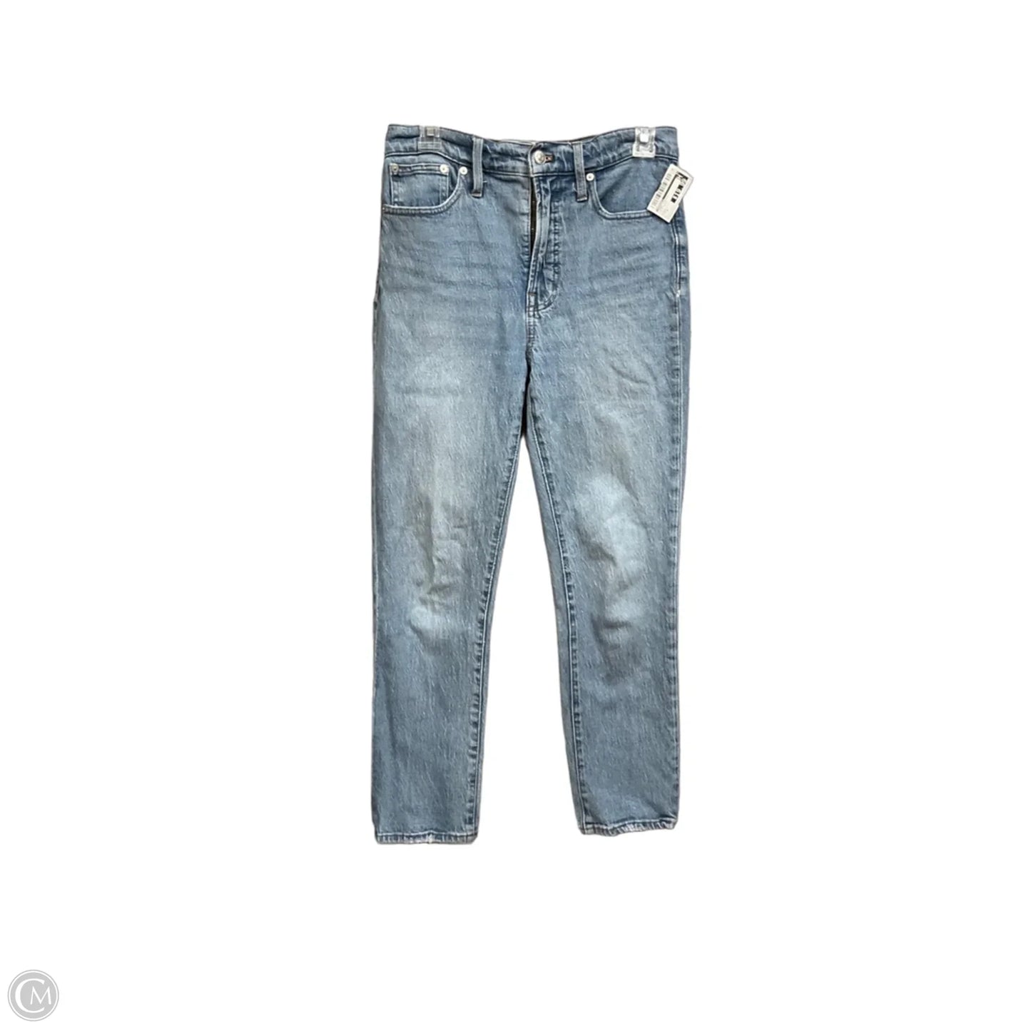 Jeans Straight By Madewell In Blue Denim, Size: 2